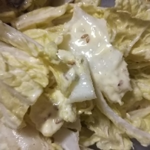 白菜のゴマドレサラダ
